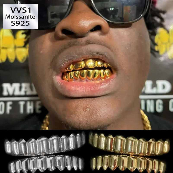 Custom Gold Fang Grillz